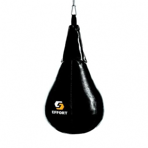 Груша боксерская EFFORT MASTER, на ленте ременной, (тент),большая, 55 см, d 35 см, 13 кг фото 1
