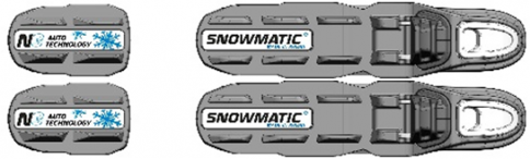 Крепления SNOWMATIC N3 LITE AUTO free size фото 1