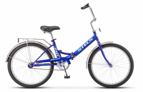 Велосипед Stels Пилот 710 (24") синий фото 2